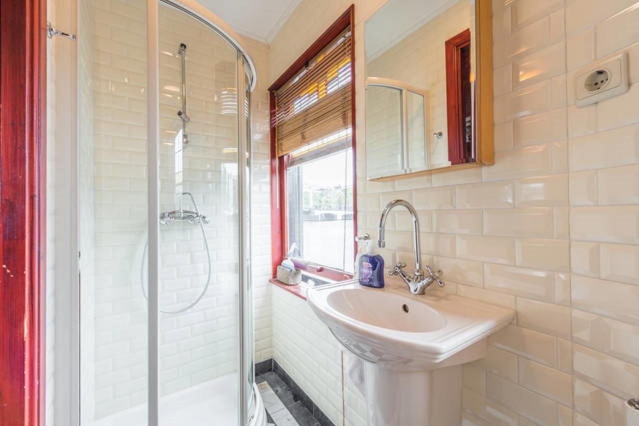 אמסטרדם Houseboat Amstel River Studio חדר תמונה