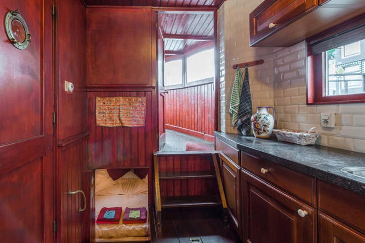 אמסטרדם Houseboat Amstel River Studio חדר תמונה